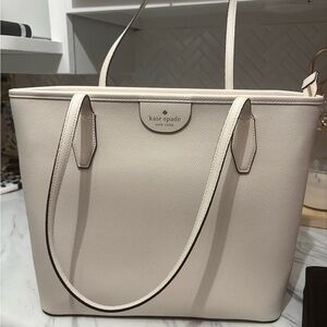 Kate Spade Staci medium leather Ivory Tote Bag